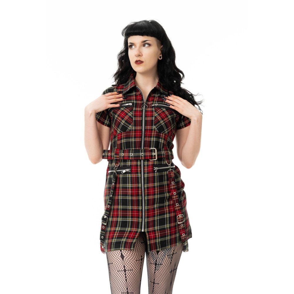 Chemical Black - Nephele Kurzes Kleid - Schwarz